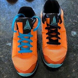 Nike Ja 1 Bright Mandarin Boys Sneaker